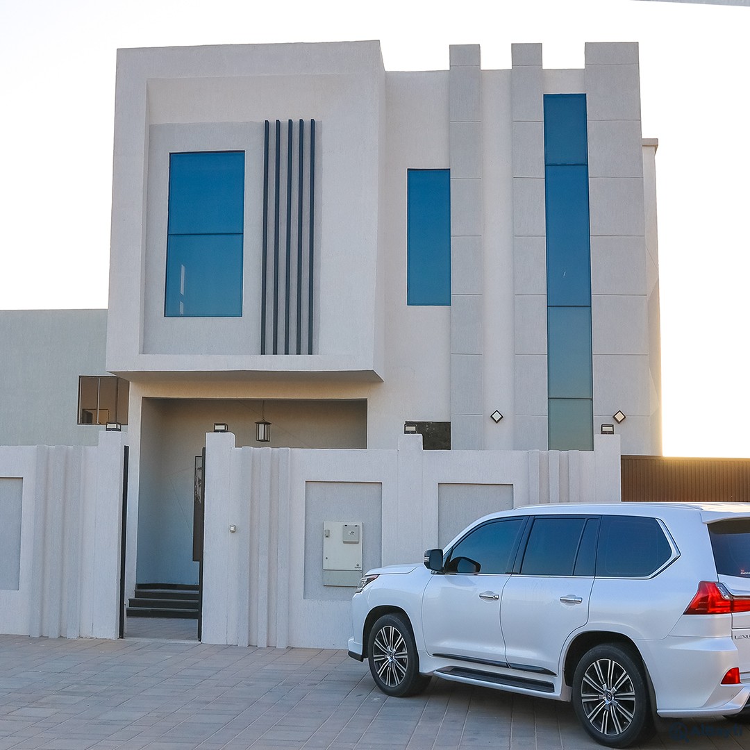 New villa in Al Zahia, Ajman | 5 master bedrooms | 7 Toilet-0