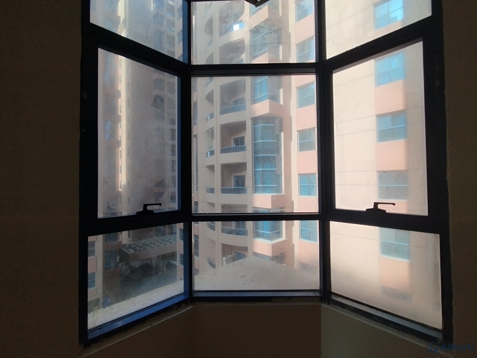 An open view 3 bedroom apartment for rent in Al Nuaimiya Tower, Ajman - شقة 3 غرف نوم بإطلالة مفتوحة للإيجار في برج النع-1