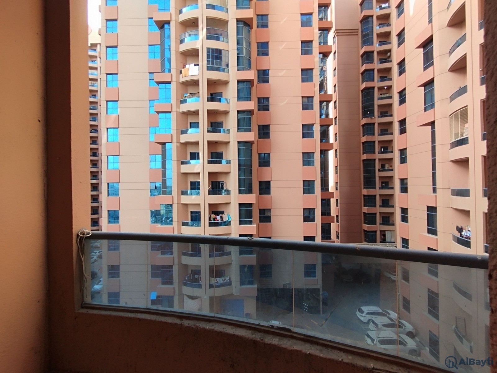 An open view 3 bedroom apartment for rent in Al Nuaimiya Tower, Ajman - شقة 3 غرف نوم بإطلالة مفتوحة للإيجار في برج النع-0