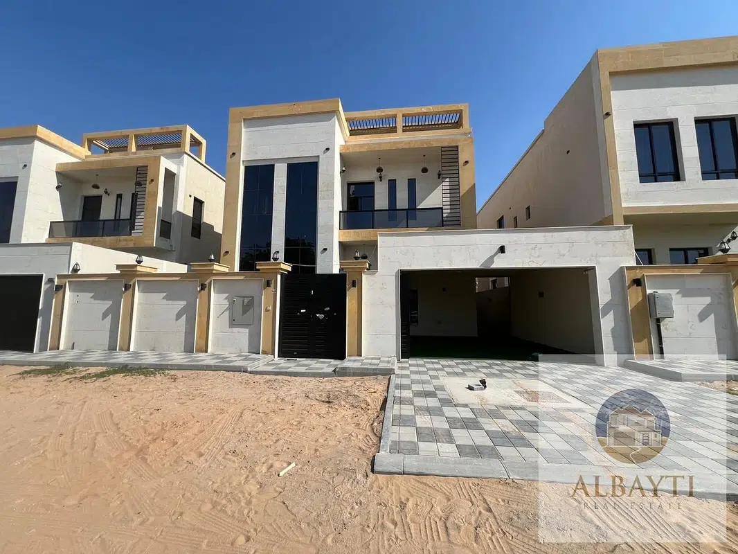 Excellent villa for Sale Al mowaihat2 in Ajman// 5 Master Bedrooms-7 bathrooms, Hall Majlish-1