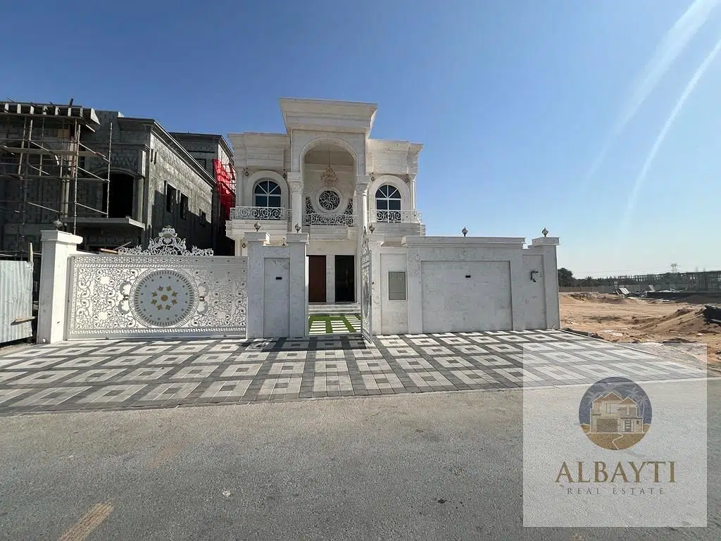 In the Emirate of Ajman, opposite Al Helio Park, an excellent location near Sheikh Mohammed bin Zayed Road. 5 master bed-2