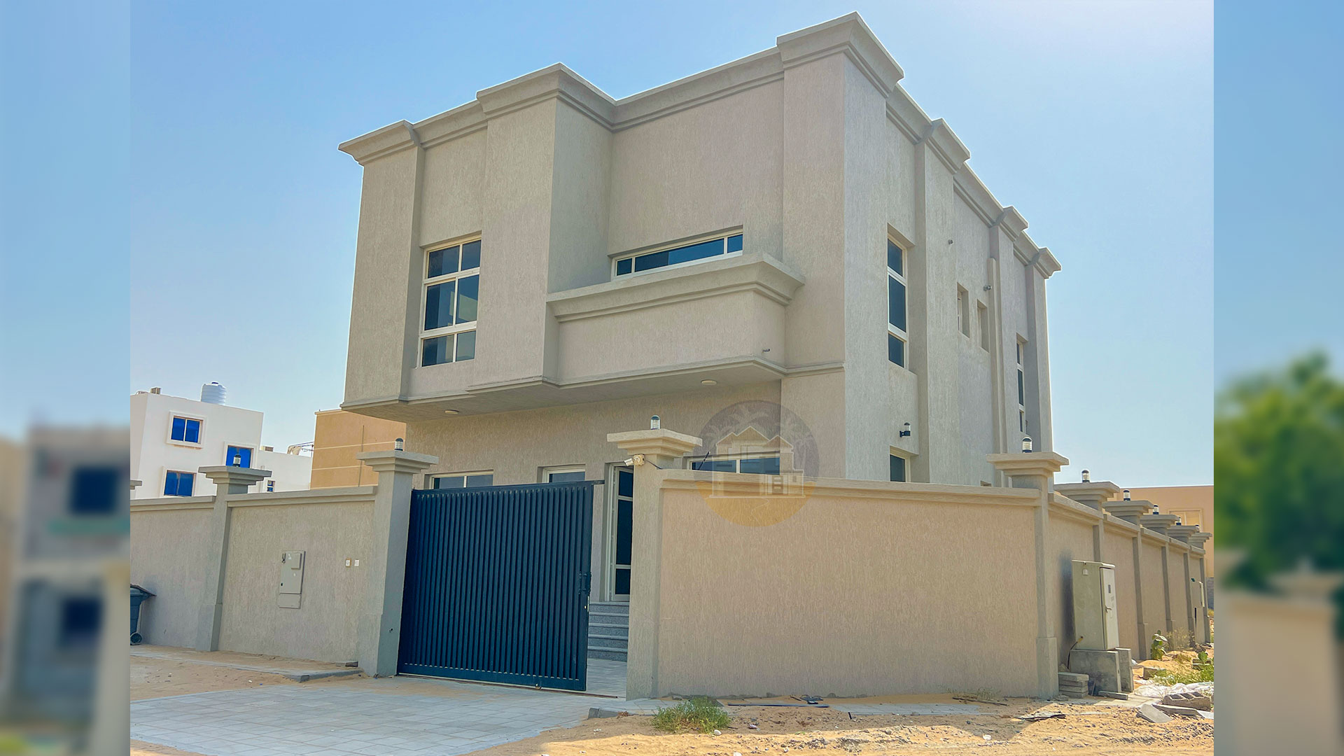 Villa For Rent In Al Zahya With 4 Bedroom and 6 Washroom | Beside Main Road | Peachful Location For Living-0