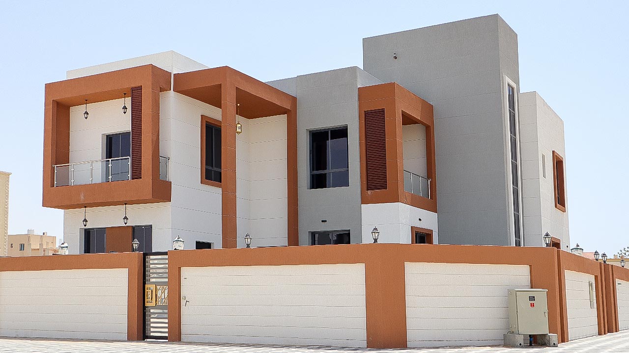 Luxury Villa For Sale in Al Rawda 1, Ajman | 6,400 Square Feet | Two Big Hall Rooms | Freehold For Nationalities-1
